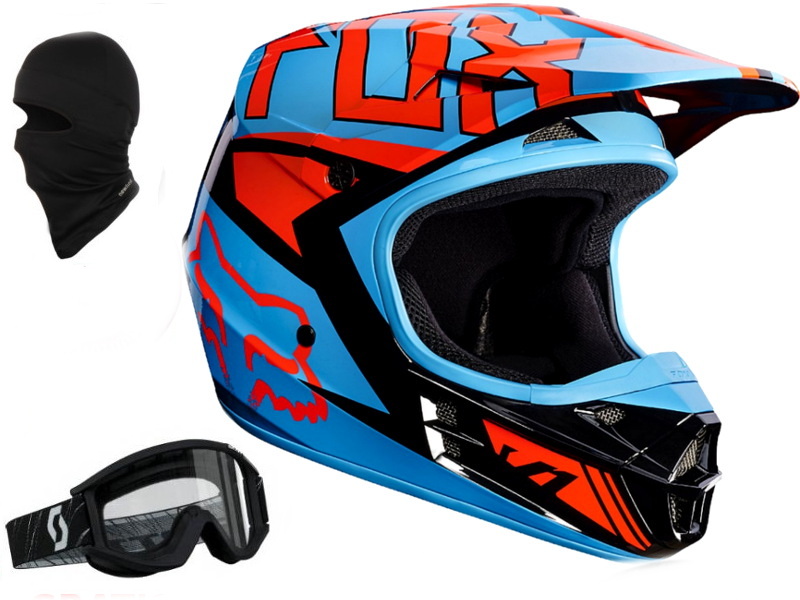 Prilba FOX V1 FALCON GOGGLE SCOTT CROSS 2XL