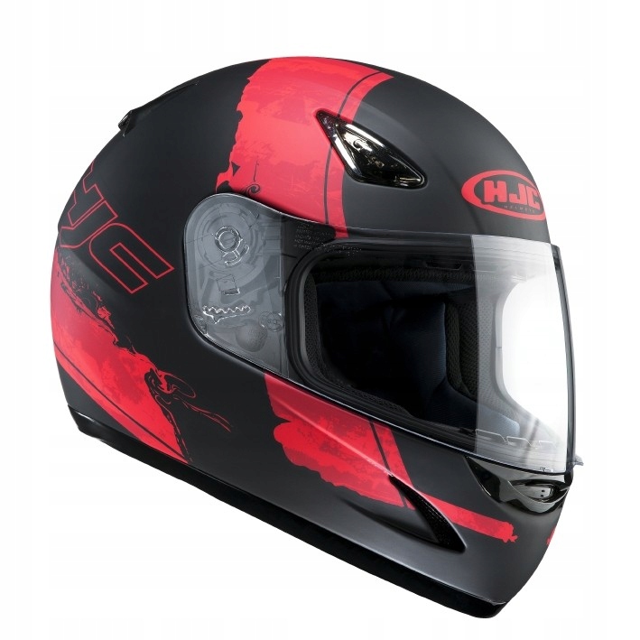Prilba HJC CS-14 Paso MC1 čierna červená XL