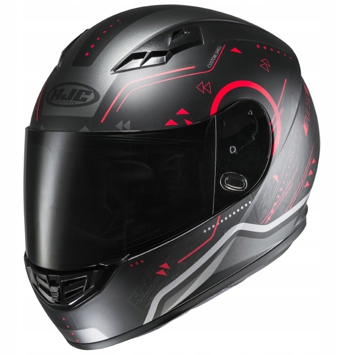 Prilba HJC CS-15 Safa čierna / červená M 24h