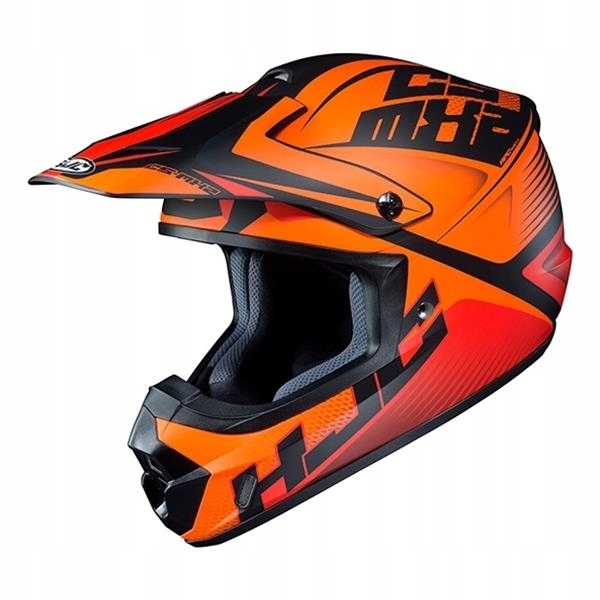 Prilba HJC CS-MX II ELLUSION MC7SF Orange Polomatná XL