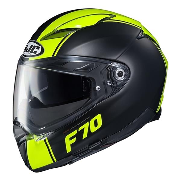 Prilba HJC F70 Mago Fluo Blenda, spona DD XL