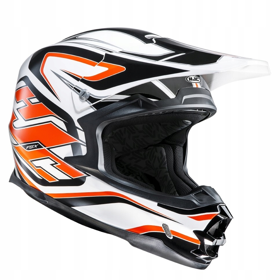 Prilba HJC FG-X Hammer Orange White S.