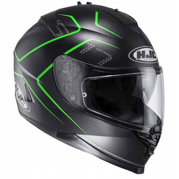 Prilba HJC IS-17 LANK Čierno zelená fluo S
