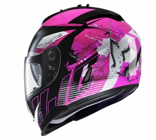 Prilba HJC IS-17 Pink Rocket MC8. XXS BiMoto