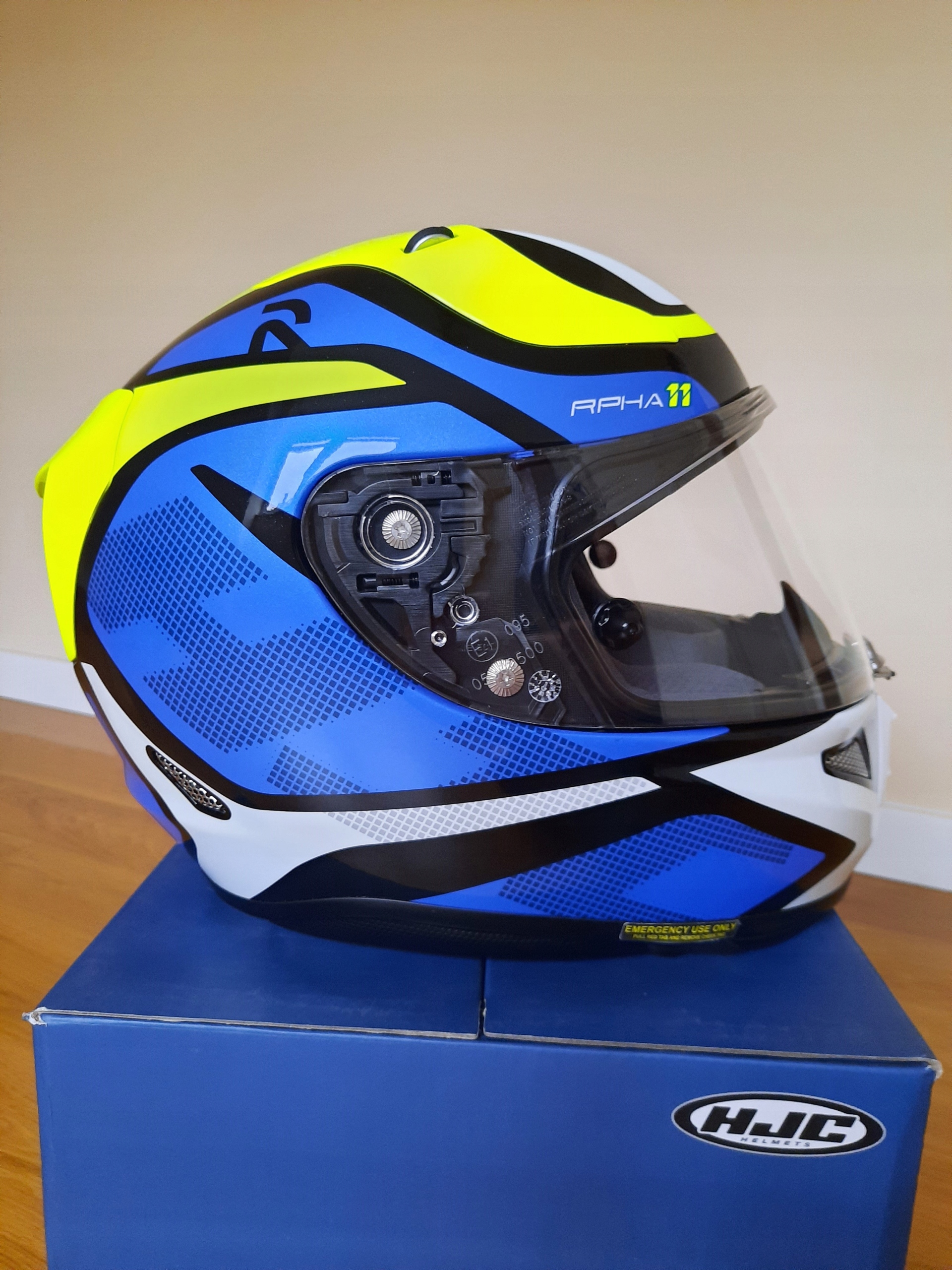 Prilba HJC RPHA 11 RPHA11 Deroka Blue Nová veľkosť S