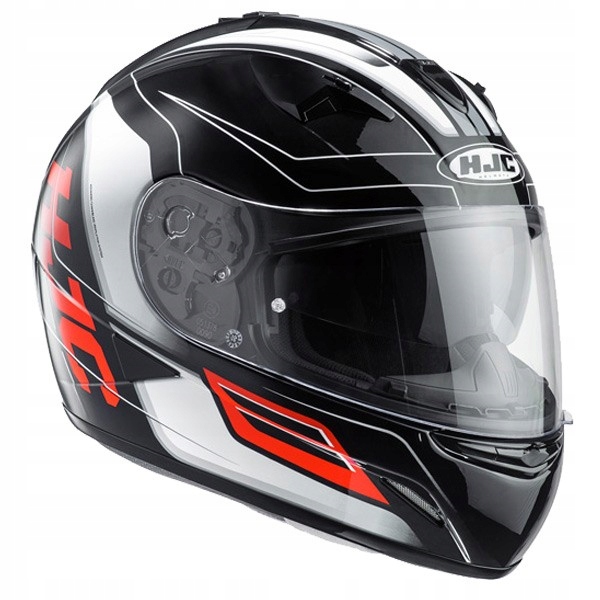 Prilba HJC TR-1 Skyride čierna červená XL