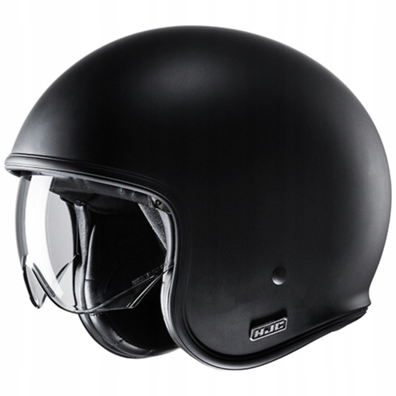 Prilba HJC V30 Čierna Pololesklá Vintage Chopper XL