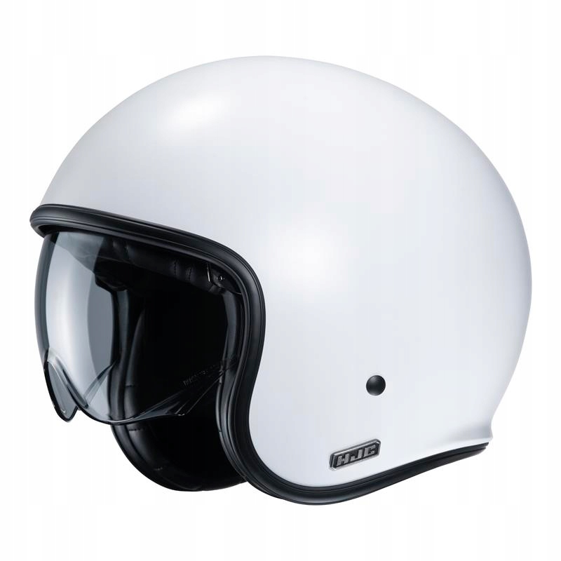HJC V30 SEMI FLAT PEARL WHITE biela prilba ZADARMO