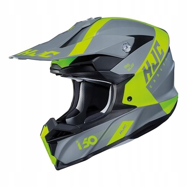 Prilba HJC i50 vymazaná MC4HSF fluo žltá XL