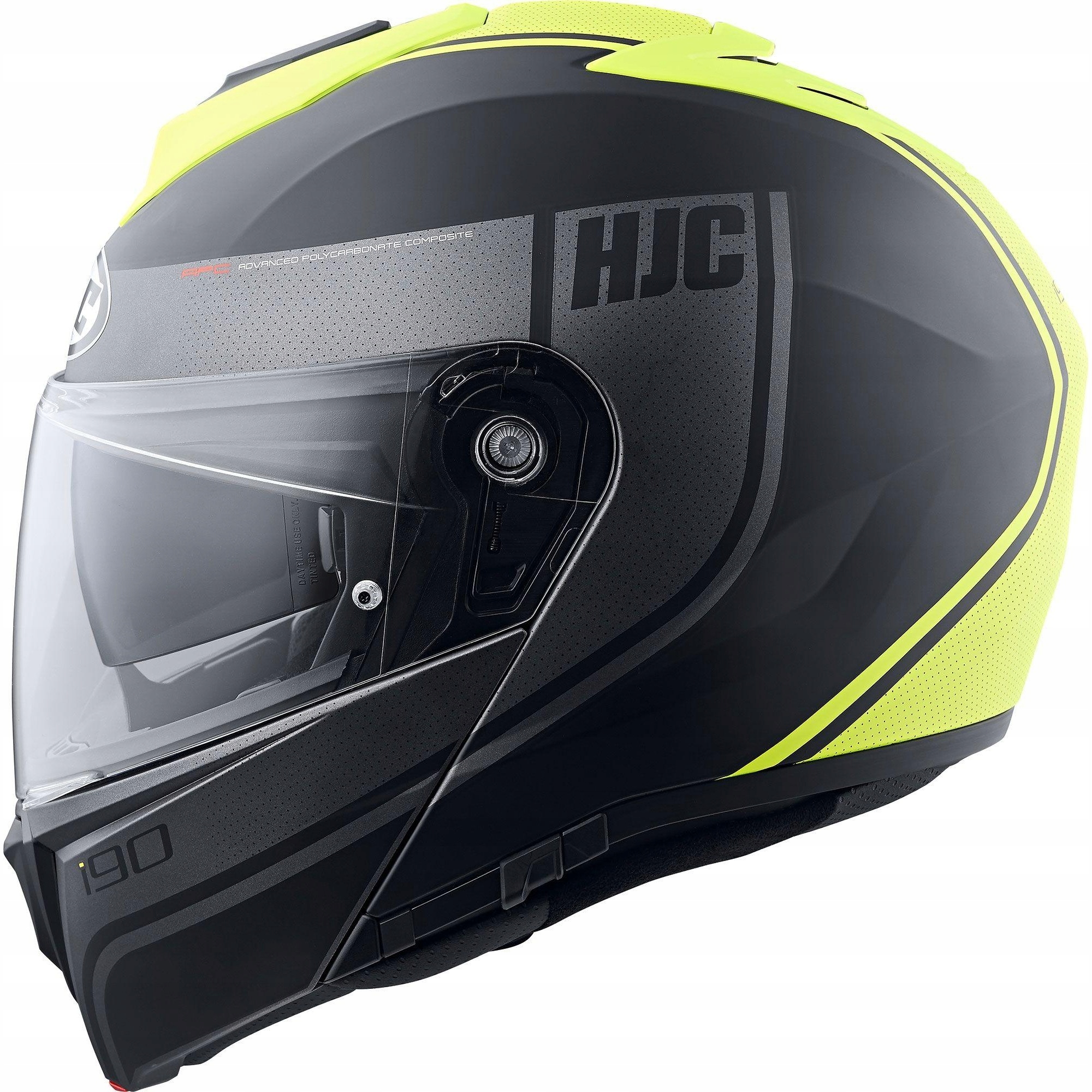 Prilba HJC i90 Davan MC4HSF čierna / fluo. XL BiMoto