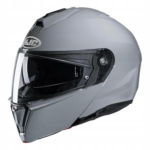 Prilba HJC i90 Gloss Grey Jaw Blenda M