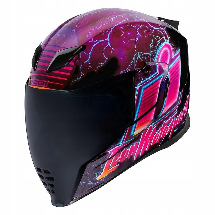 ICON AIRFLITE Synthwave Harley integrálna S prilba
