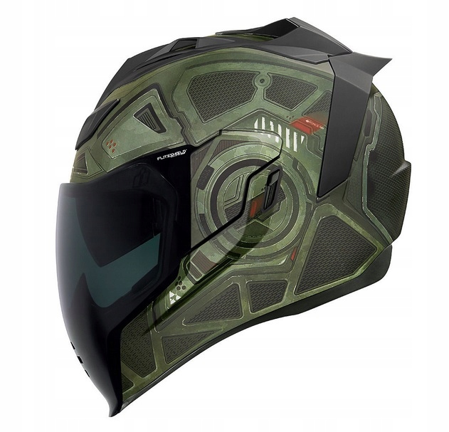 Prilba Icon Airflite Blockchain Green XS + sklo WRO