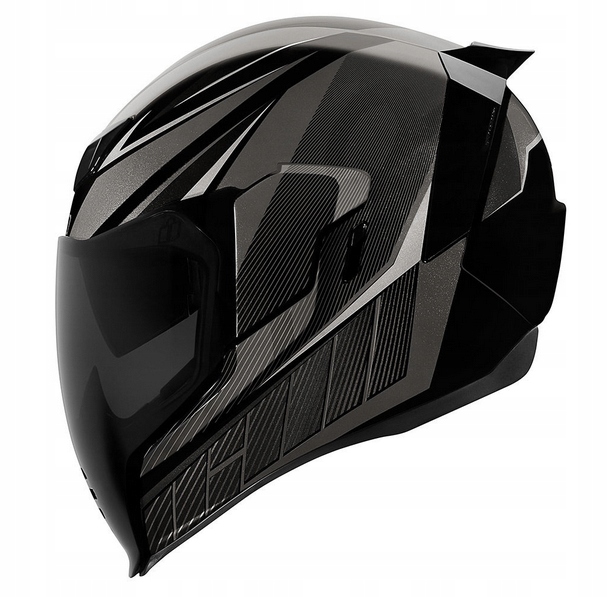Icon Airflite QB1 Black S prilba + čelné sklo Wroclaw