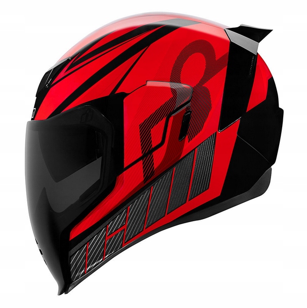 Icon Airflite QB1 Red XS prilba + čelné sklo Wroclaw