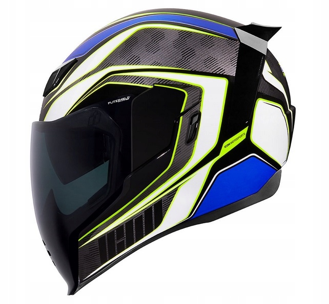 Icon Airflite Raceflite Blue M prilba + šošovka WRO