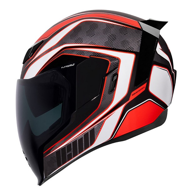 Prilba Icon Airflite Raceflite Red XS + šošovka WRO