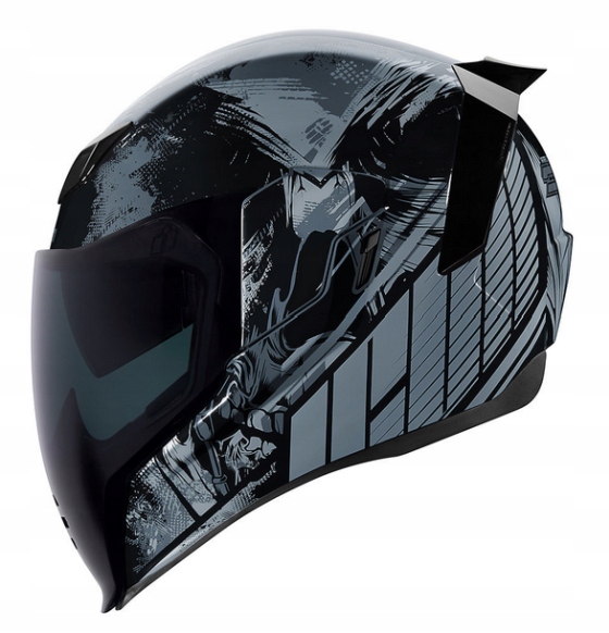 Icon Airflite Stim Black XS prilba + čelné sklo Wroclaw