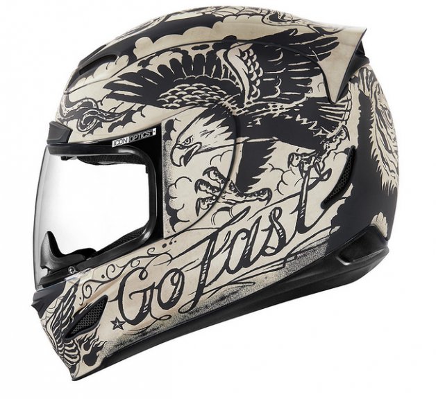 Icon Airmada Scrawl White M Wroclaw prilba