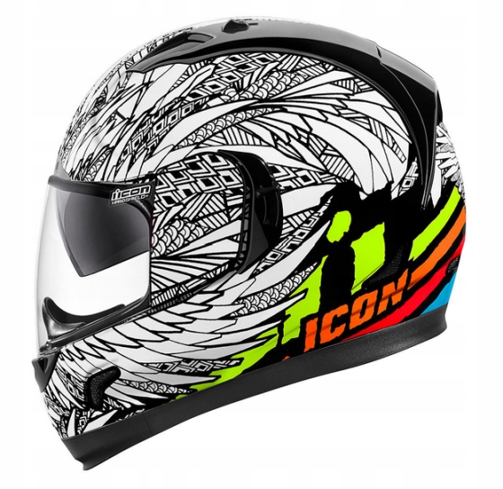 Icon Alliance GT Bird Strike White L prilba Wroclaw