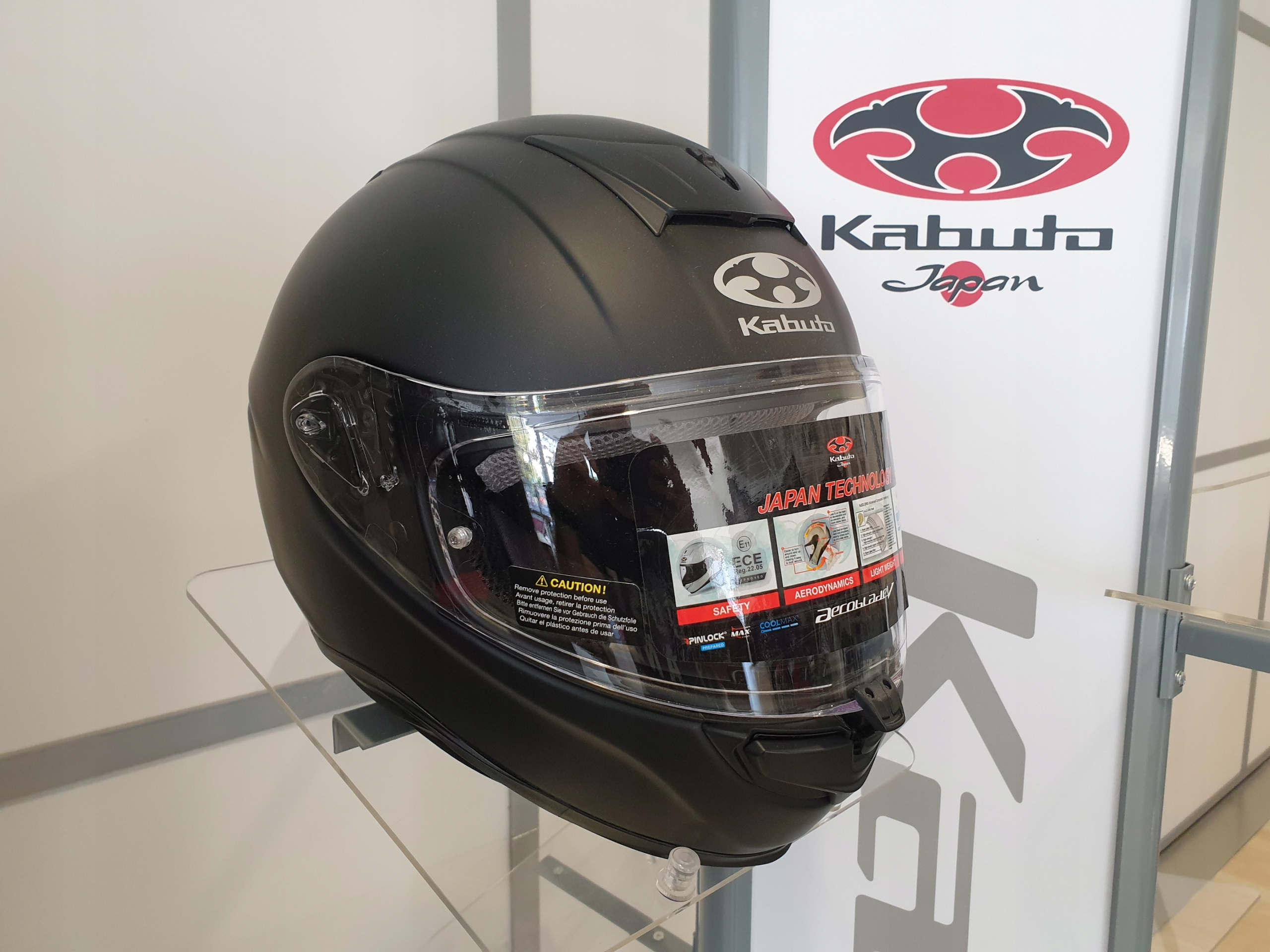 Prilba KABUTO AEROBLADE V Solid Flat Black - XL