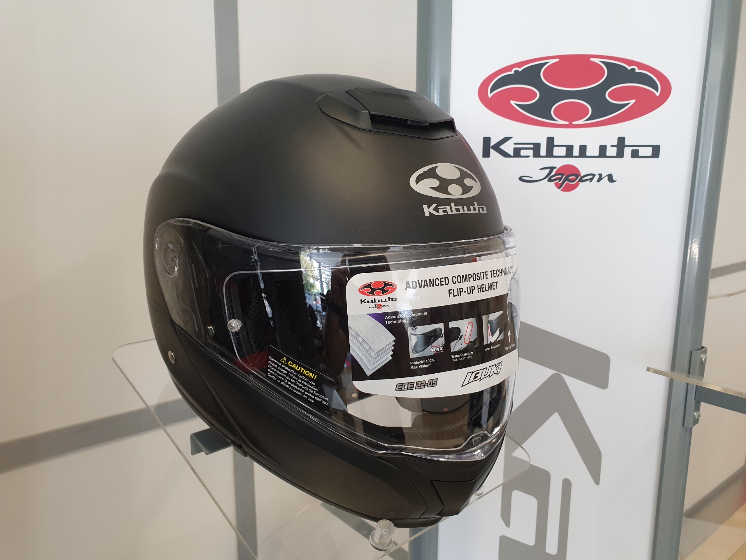 Prilba KABUTO IBUKI Solid Flat Black - XL