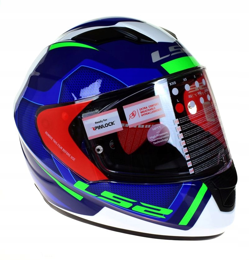 Prilba LS2 FF320 Stream Evo AXIS BLUE WHITE veľkosť S.