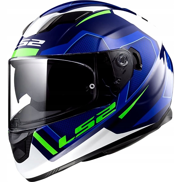 Prilba LS2 FF320 Stream Evo Axis Blue White XXL
