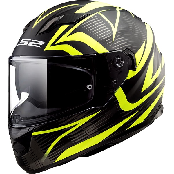 Prilba LS2 FF320 Stream Evo Jink Matt Bl-H-V Yel L.
