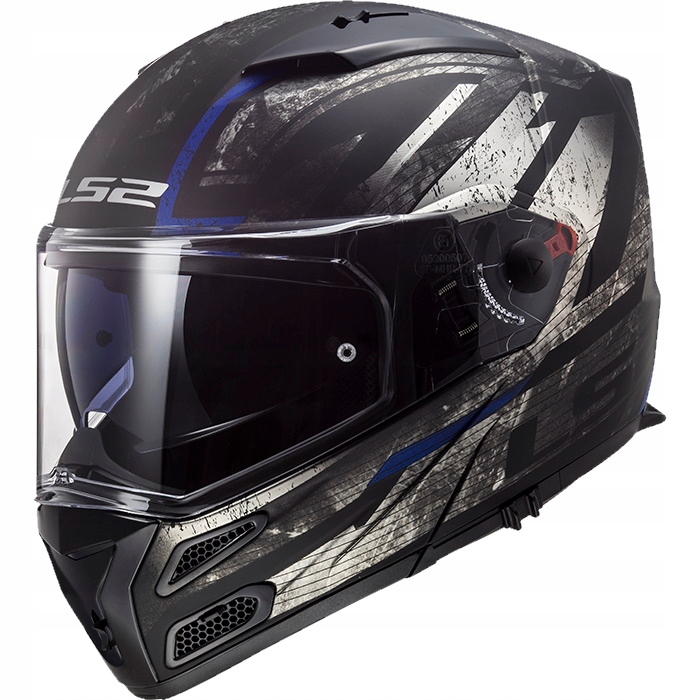 Prilba LS2 FF324 Metro Evo Buzz Matt Titan P / J S.