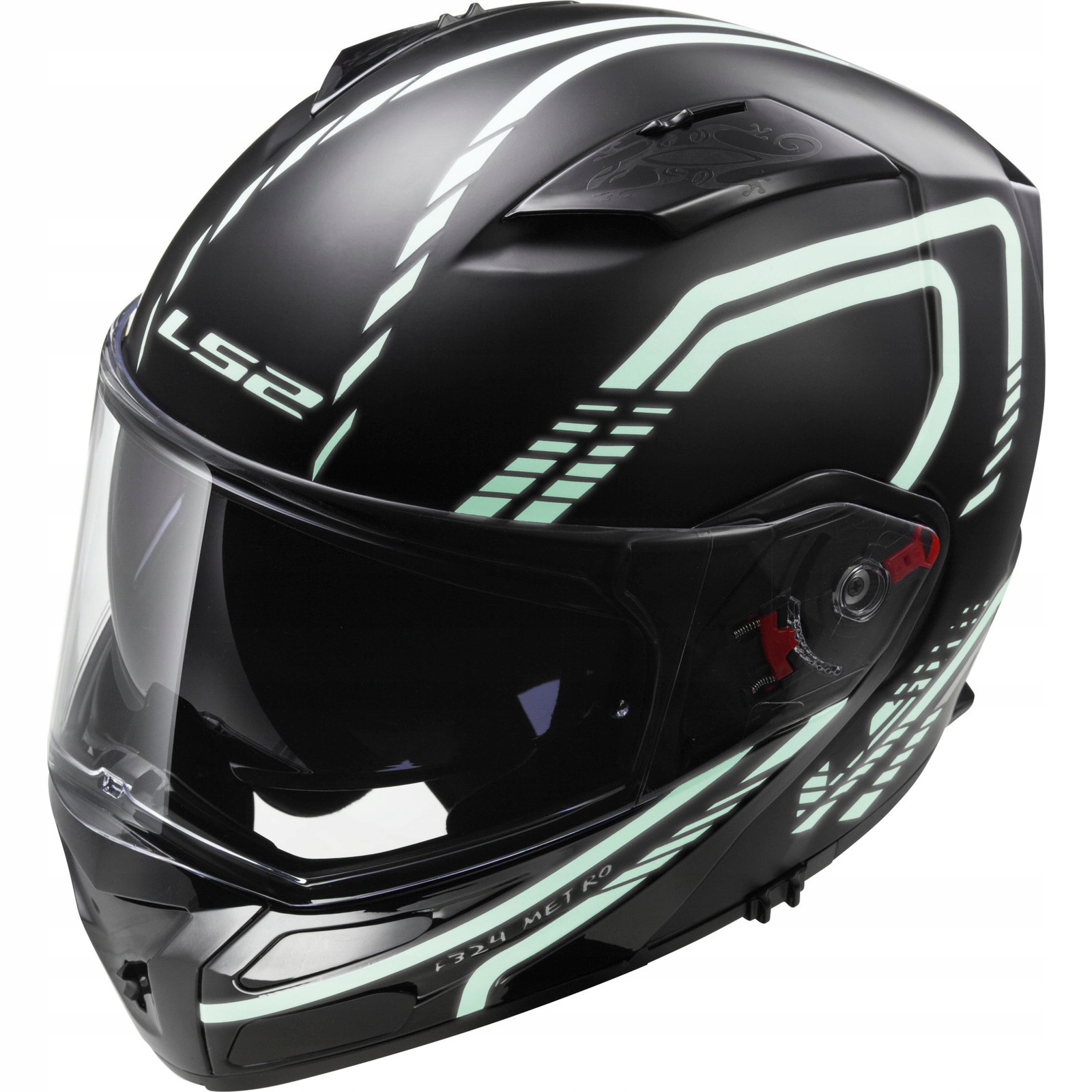 Prilba LS2 FF324 Metro veľkosť M Firtefly Black