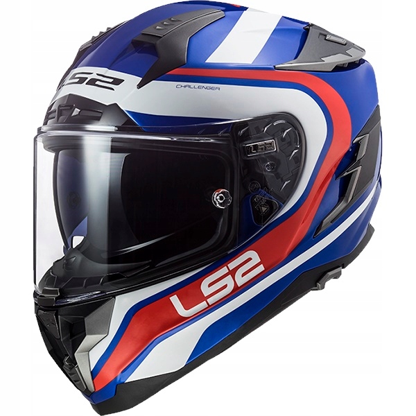 Prilba LS2 FF327 Challenger Fusion Blue Red XS