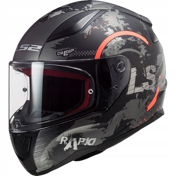 Prilba LS2 FF353 Rapid Circle Matt Titan Orange M.
