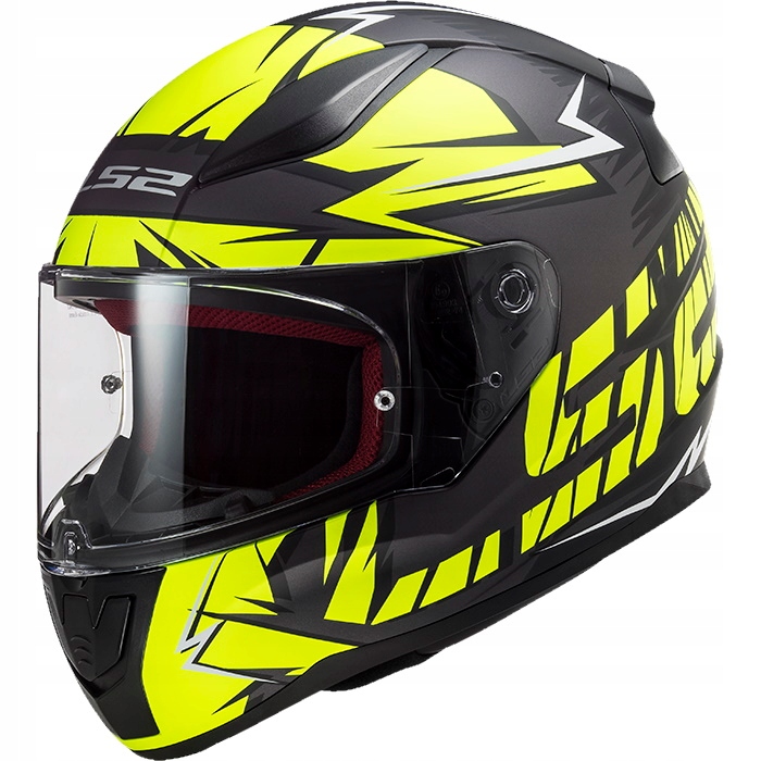 Prilba LS2 FF353 Rapid Cromo Black H-V Yellow XL