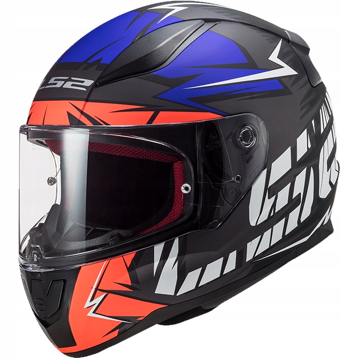 Prilba LS2 FF353 Rapid Cromo Matt Orange Blue M.