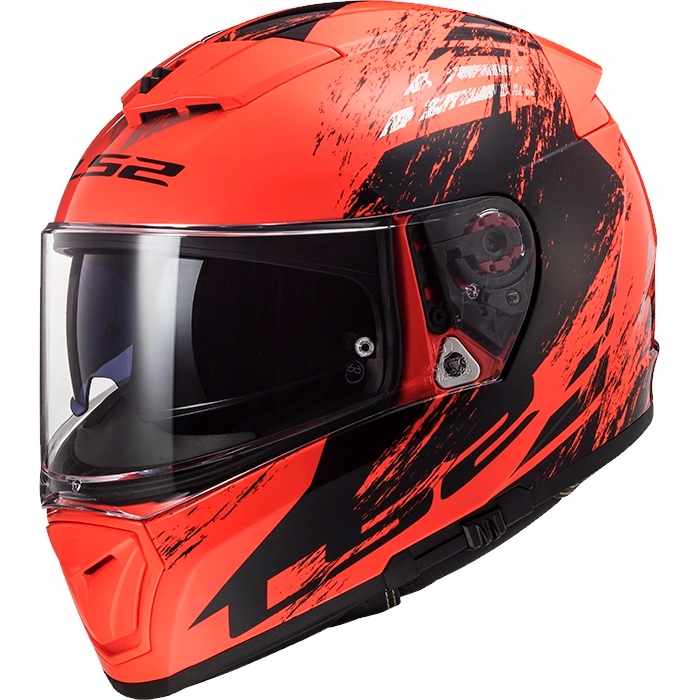 Prilba LS2 FF390 Breaker Swat Orange Black M.