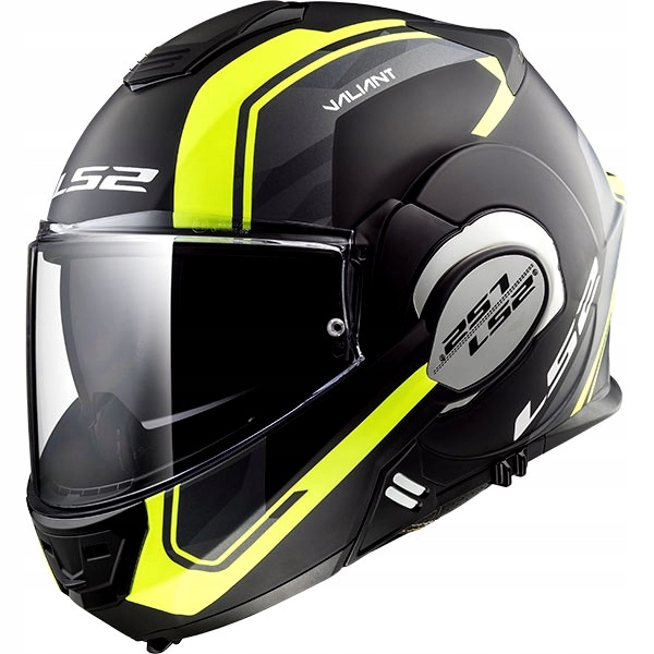 Prilba LS2 FF399 Valiant Line M / Black H-V Yellow XXL