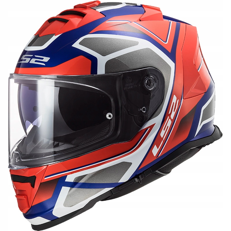 Prilba LS2 FF800 Storm Faster Red Blue M.
