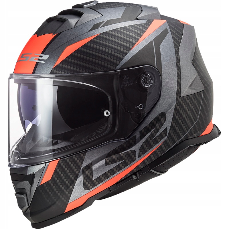 Prilba LS2 FF800 Storm Racer Matt Titan Fluo M.