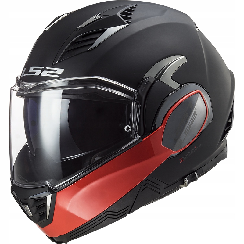 Prilba LS2 FF900 Valiant II Hammer Matt Black Red XL