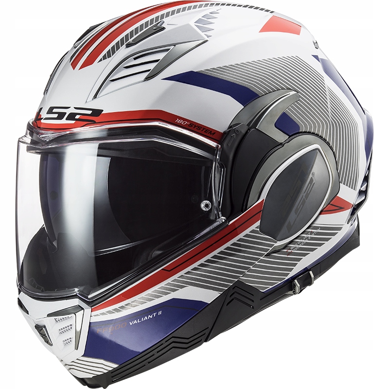 Prilba LS2 FF900 Valiant II Revo White Red Blue XS
