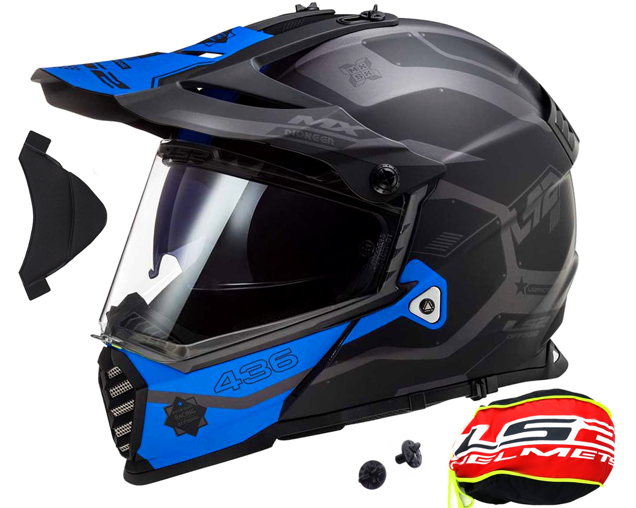 Prilba LS2 MX436 PIONEER EVO CROSS ENDURO BLENDA XL
