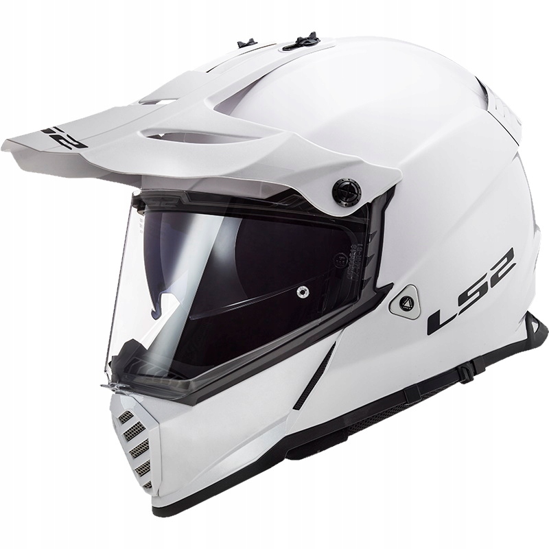 Prilba LS2 MX436 Pioneer Evo Gloss White M.