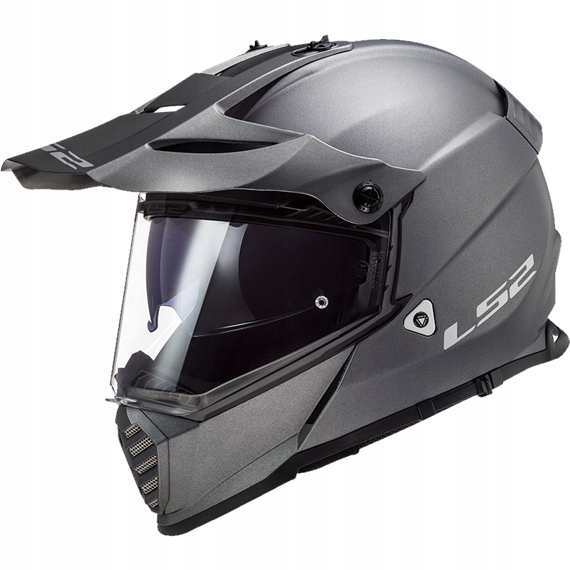 Prilba LS2 MX436 Pioneer Evo Matt Titan M.