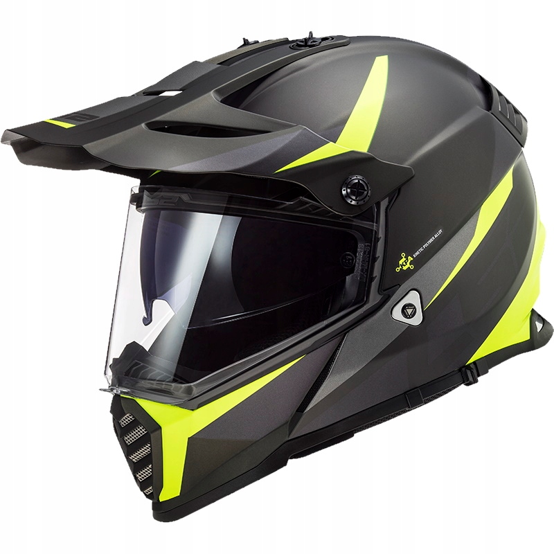 Prilba LS2 MX436 Pioneer Evo Router H-V Yellow M.