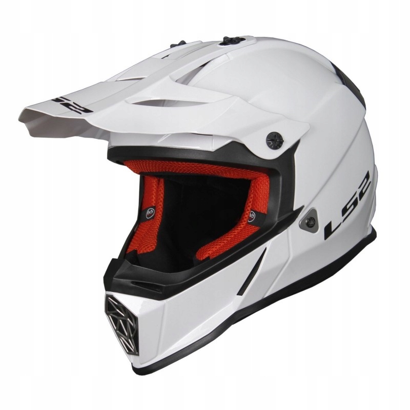 Mini prilba LS2 MX437 Fast, biela, M BiMoto