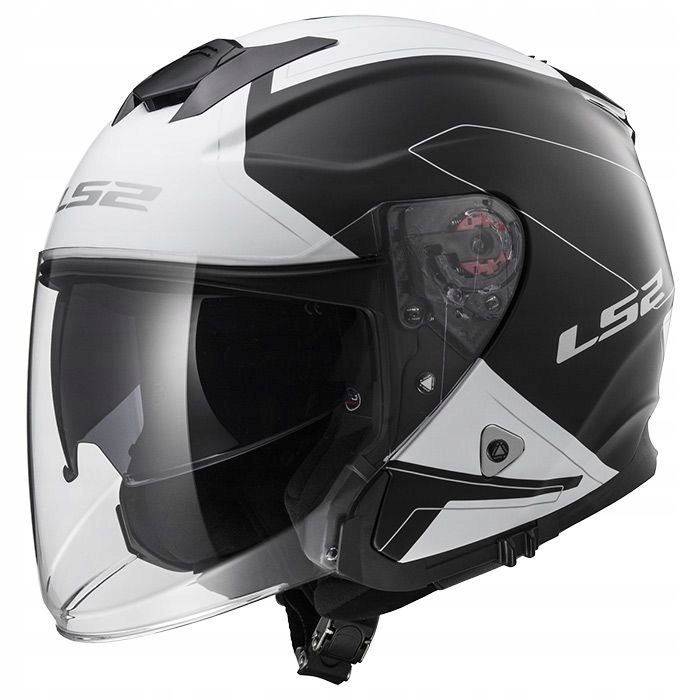 Prilba LS2 OF521 Infinity Beyond Matt Black / White XS