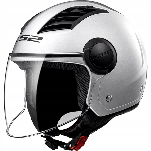 Prilba LS2 OF562 Airflow L Solid Silver M.