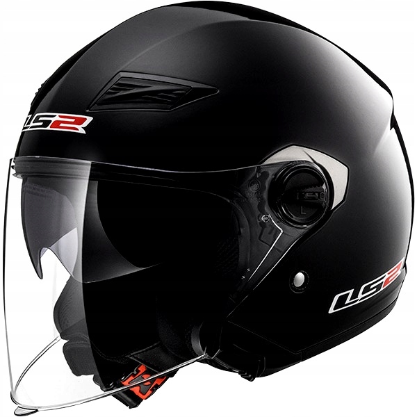 Prilba LS2 OF569 Track Solid Black M.