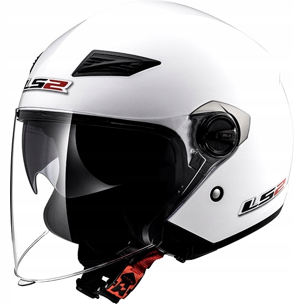 Prilba LS2 OF569 Track Solid White M.